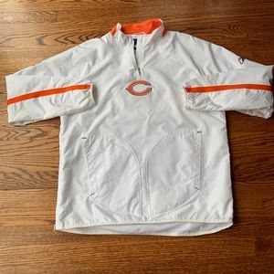 Reebok Chocago Bears NFL zip pull over Jacket